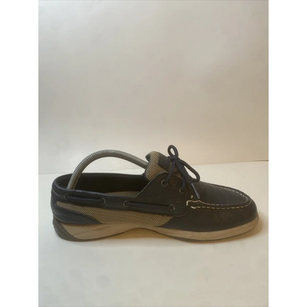 Sperry Top-Sider Women's Size‎ 11 (STS83961) VERY GOOD Navy Blue Boat Shoe